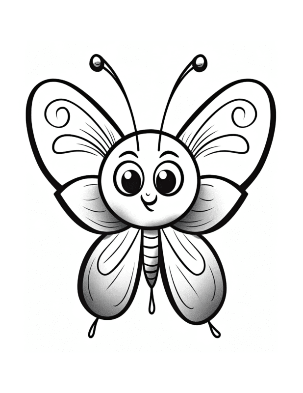 Free Printable Free Butterfly Buddies Coloring Page 37 For Kids And Adults