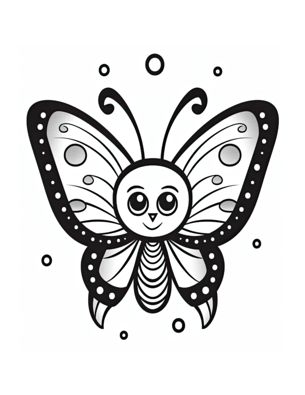 Free Printable Flittering Flutterbies - Butterfly Buddies Coloring Page ...