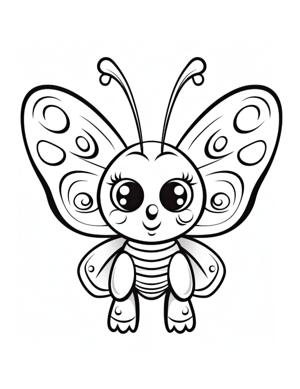 Free Printable Dreamscape Jolly - Butterfly Buddies Coloring Page For ...