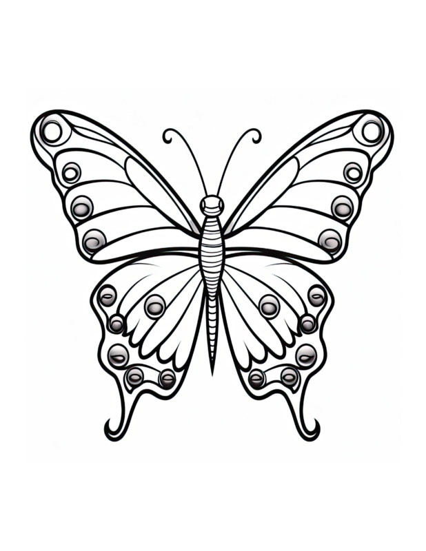 Free Printable Butterfly 55 For Kids And Adults