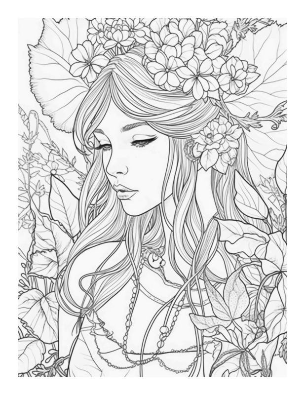 Enchanted Fairy Free Coloring Page Unleash Your Imagination In A