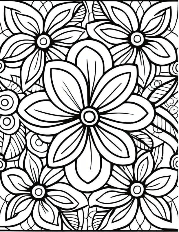 Free Simple Patterns Coloring Page 87 | Free Coloring Adventure