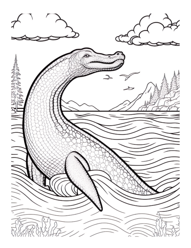 Free Mystical Creature Coloring Page 97 