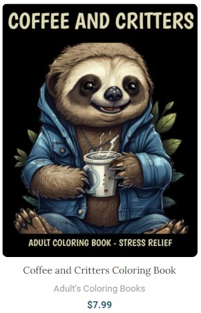 Coffee and Critters - Lifetime Coloring Books