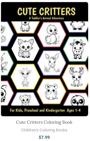 Cute Critters - Lifetime Coloring Books