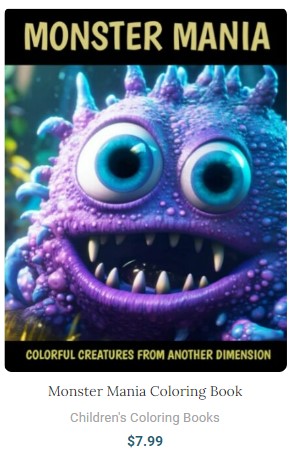 Monster Mania - Lifetime Coloring Books
