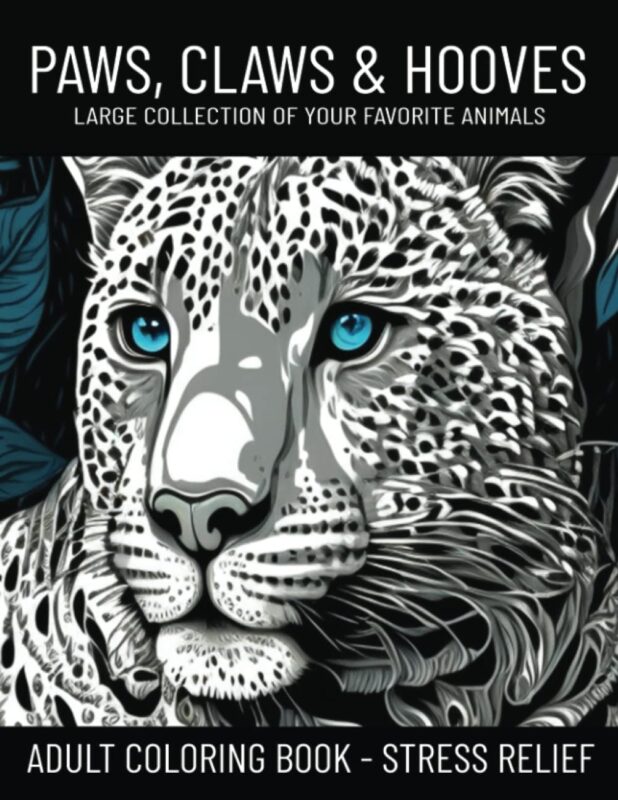 Paws and Claws Coloring Book